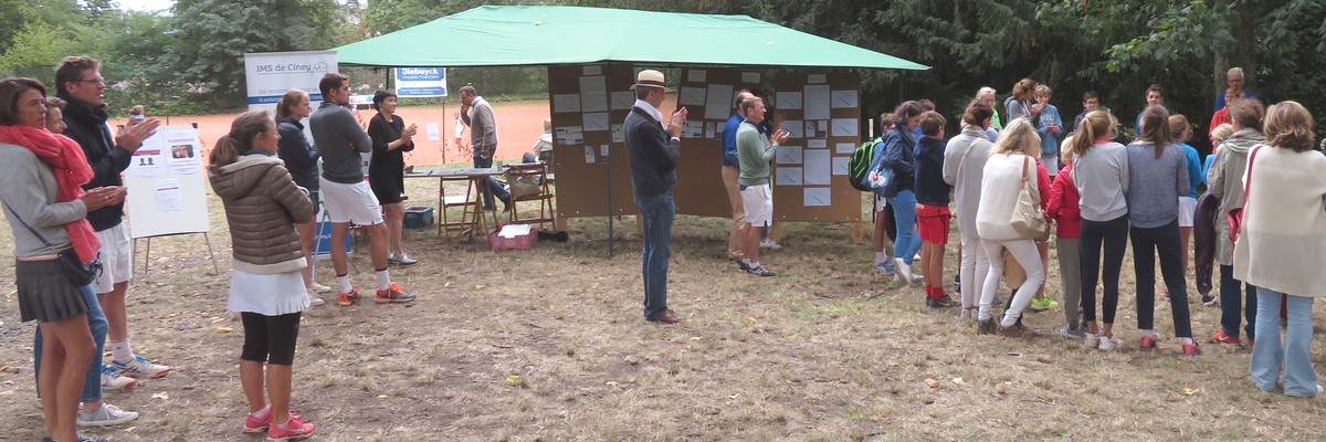 Remise des prix Tournoi de Tennis de Namur