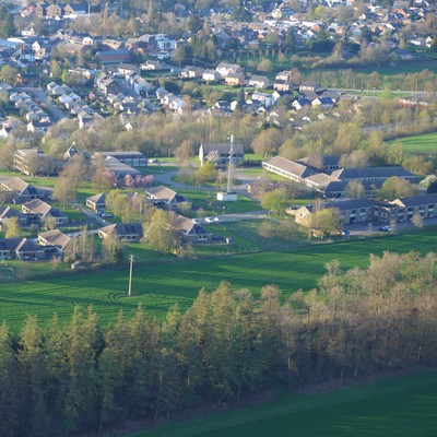 Vue du ciel des Chemins d'Ariane